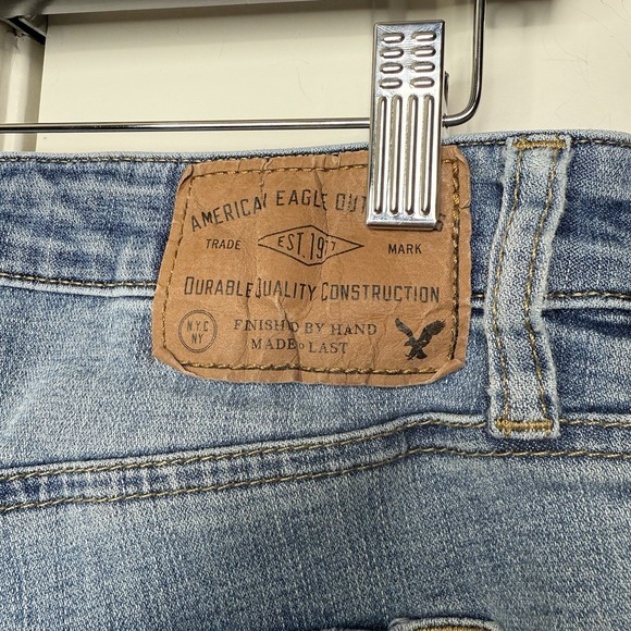 American Eagle Jeans Mens 29/32 (31/31) Blue Original Straight Extreme Flex - Picture 4 of 10